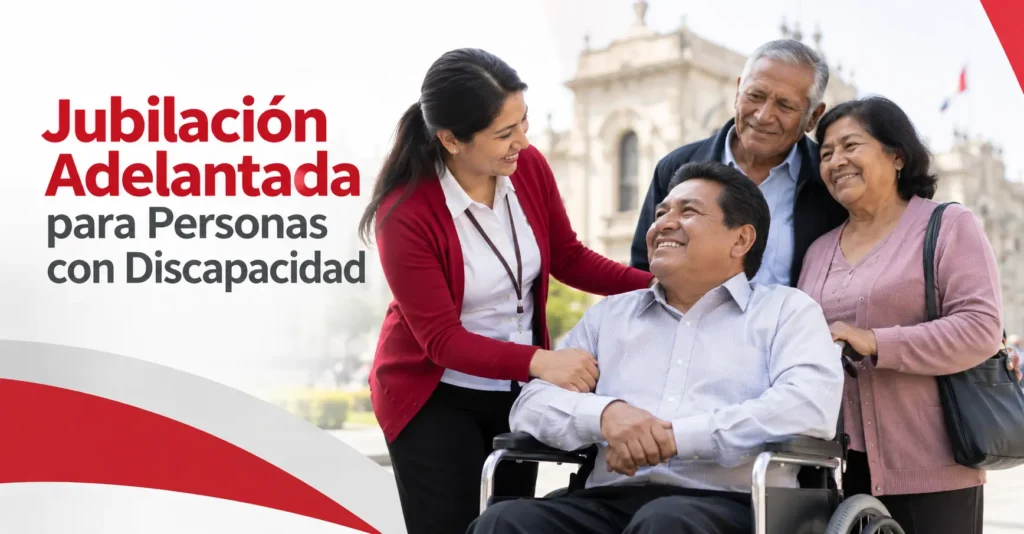 Jubilación adelantada para personas con discapacidad