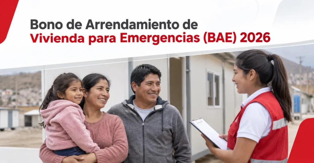 Bono de Arrendamiento de Vivienda para Emergencias (BAE) 2026